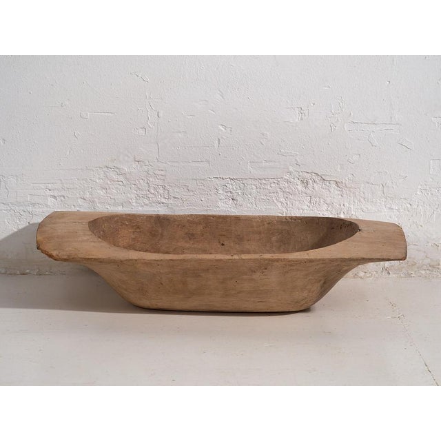 Small Antique Wooden Bowl For Sale - Image 5 of 8
