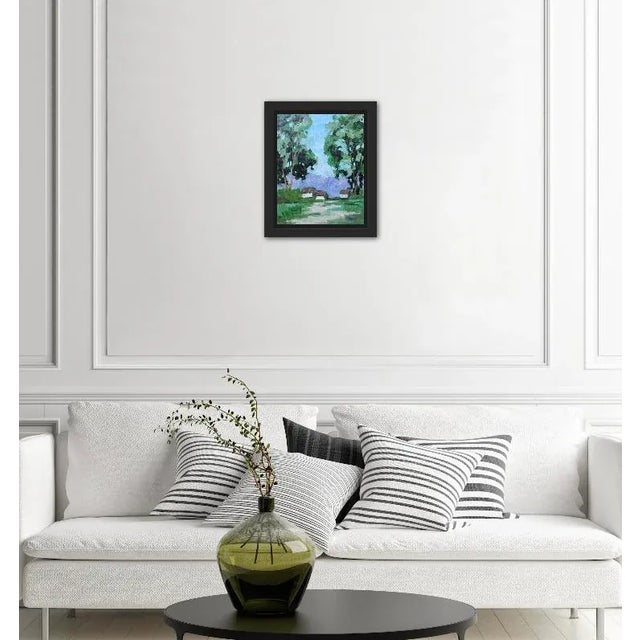 Contemporary Impressionist Landscape Oil Painting For Sale - Image 4 of 7