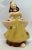 Vintage 1940s Kim Ward of Hollywood Girl in Yellow Dress Vase For Sale - Image 4 of 4