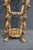 Hollywood Regency Hollywood Regency Gilt Wood and Glass Etagere Display Stand For Sale - Image 3 of 11