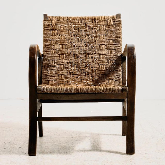 Beech Armchair from Erich Dieckmann, 1960s For Sale - Image 4 of 16