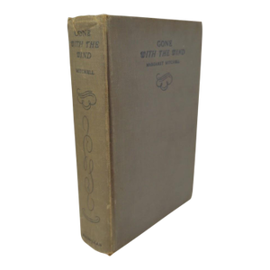 1938 Gone With the Wind by Margaret Mitchell Gray Cloth Hardcover