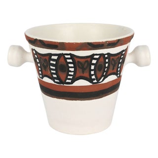 Ceramic Les Argonautes Vase by Isabelle Ferlay and Frédérique Bourguet for Vallauris, 1950 For Sale