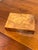 Burl Wood Hinged Keepsake Box For Sale - Image 10 of 12