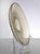 Vintage Art Glass Plate realized in Italy in 1970. Transparent beige with yellow nuances Very good condition.