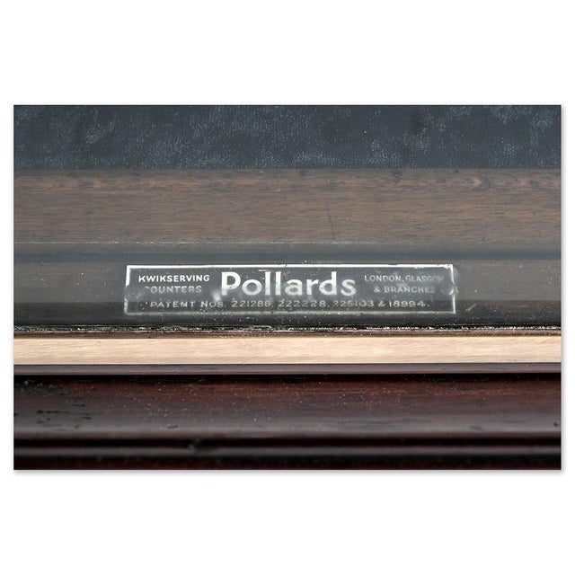 Brown English Shirt Cabinet with 35 Drawers For Sale - Image 8 of 9