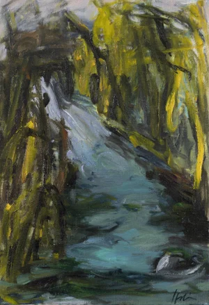 Laurence Forbin, Bouillon d'Hiver, 21st Century, Oil on Canvas
