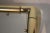Mastercraft Mid Century Mastercraft Brass Glass Coffee Table For Sale - Image 4 of 5