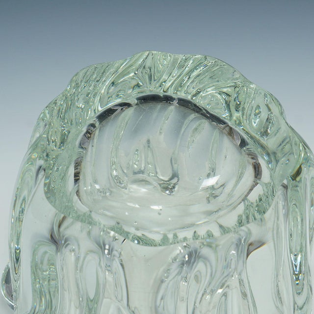 1950s Massive Stump of a Tree Art Glass Bowl by Tapio Wirkkala for Iittala 1951 For Sale - Image 5 of 6
