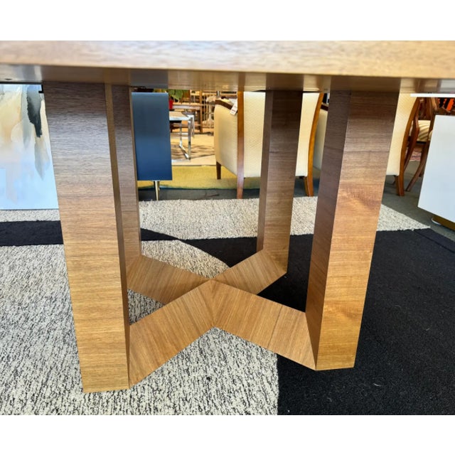 Custom Design Contemporary 60 Inch Square Dining Table | Chairish
