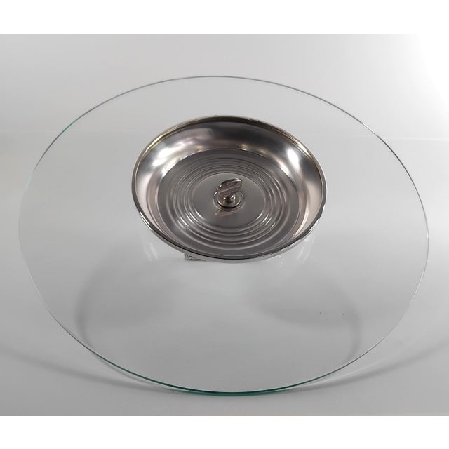 1940s 1940s Christofle Art Deco Style Cheese Serving Tray For Sale - Image 5 of 7