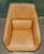 Aviator Lounge Chair in Tan Brown Leather For Sale - Image 4 of 16