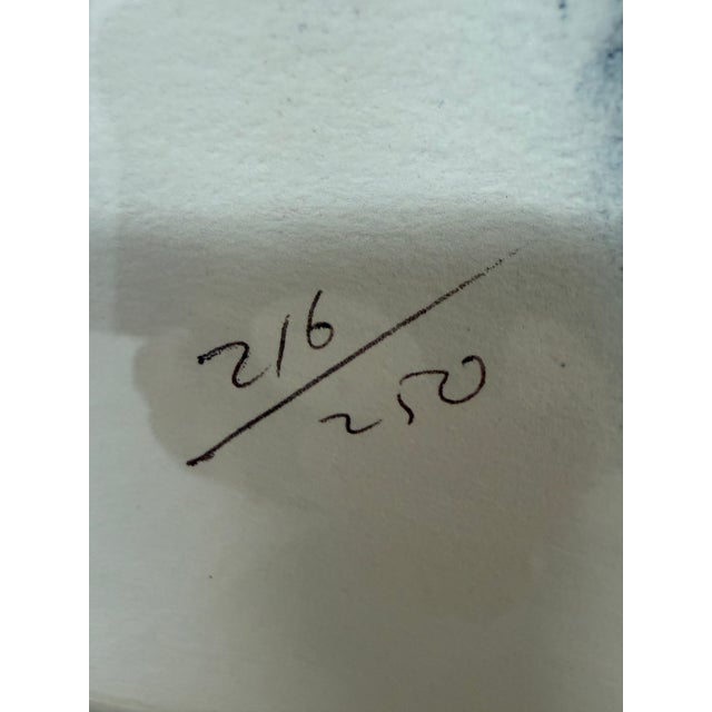 Mid 20th Century Harley Brown Sitting Eagle Lithograph, Signed For Sale - Image 5 of 12