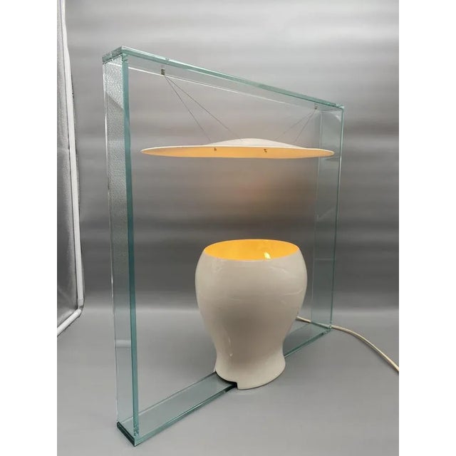 * a collector's object * Table lamp of the "Passaggi" collection * Model: Ovale * of the artist Andrea Branzi * Design...