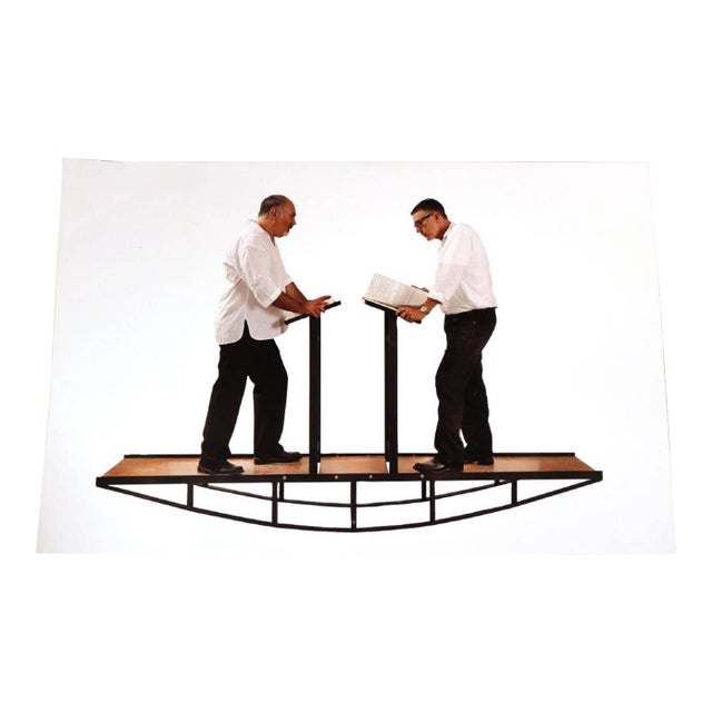 Ken Goldman, "Chevrutah", Study Partners, Large Scale Contemporary Judaica Photograph For Sale