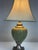 1990s Hollywood Regency Lattice Ceramic Table Lamp For Sale - Image 5 of 12