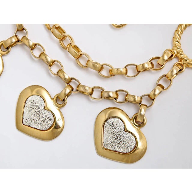 1980s 1980s Italian Heart Belt For Sale - Image 5 of 7