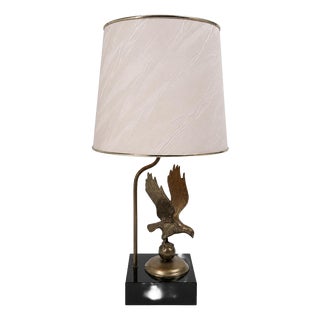 Vintage Eagle Table Lamp For Sale