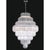 Contemporary Collection Iceberg Chandelier in Metal and Glass by Jago For Sale - Image 3 of 7