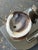 Metal Rare Vintage Art Deco Mounted Natural Clam Shell + Chrome Cigar Tray, Circa 1930s For Sale - Image 7 of 16