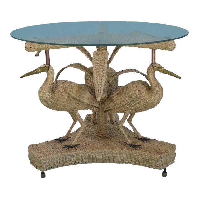 Crane Center Table by Mario Lopez Torres For Sale