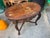 Up for consideration is a beautiful vintage small wooden table with detachable tray top, missing glass. This would look...