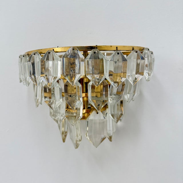 Crystal Wall Lamps from Bakalowits & Söhne, 1970s, Set of 2 For Sale - Image 10 of 18
