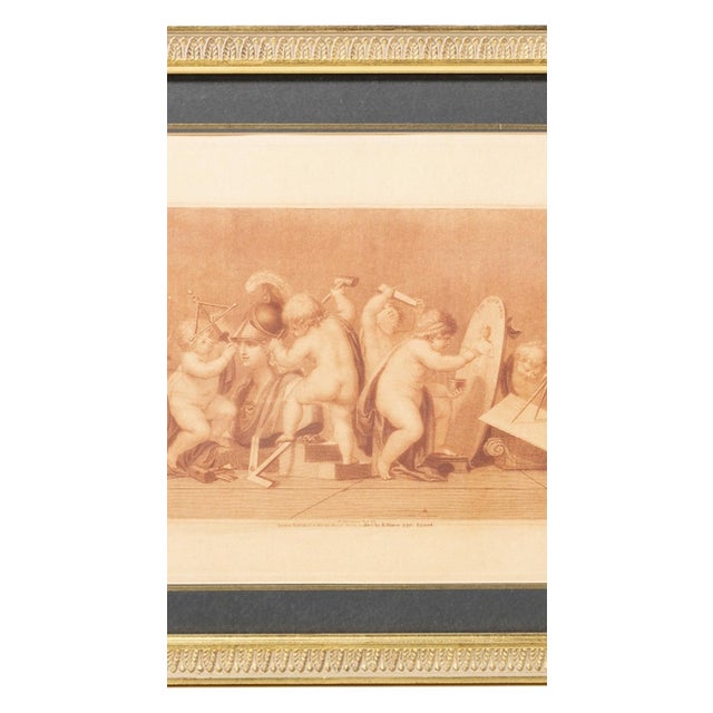 Paper Francesco Bartolozzi, Nude An Allegory of Nature, Engraving For Sale - Image 7 of 8