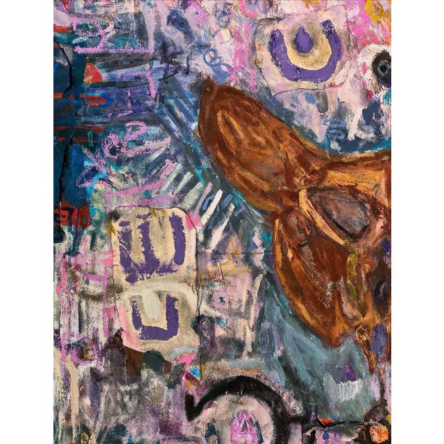 Modern Abstract Painting by Roderick Coles For Sale - Image 6 of 10