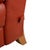 Modern Two-Seater Leather Red Sofa Couch by Natuzzi For Sale - Image 3 of 9