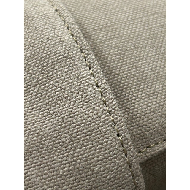 Taupe Kalos Lounge Chair & Ottoman by Antonio Citterio for B&b Italia, New With Tags For Sale - Image 8 of 18