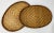 Chinoiserie Woven Wicker Nesting Tray Pair For Sale - Image 3 of 7