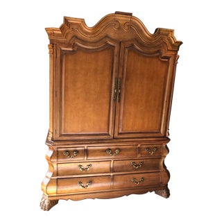 Century Furniture Caspian Collection Armoire For Sale