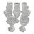 Mid 20th Century Fostoria Set of 11 American Clear Wine / Sherry Glasses - 11 pcs For Sale