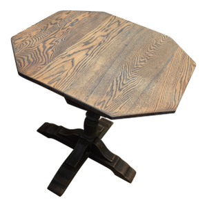 Antique Ferguson Brothers Octagonal Pedestal Table