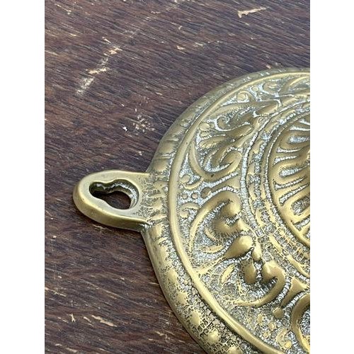Metal Ships Wall Mounted Brass Candlestick For Sale - Image 7 of 9