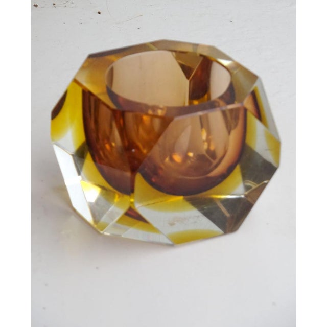 Mid-Century Modern Murano Glass Cognac Bowl, 1960s For Sale - Image 3 of 7