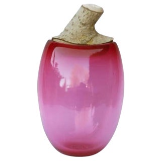 Tall Hot Pink Branch Vase by Pia Wüstenberg For Sale