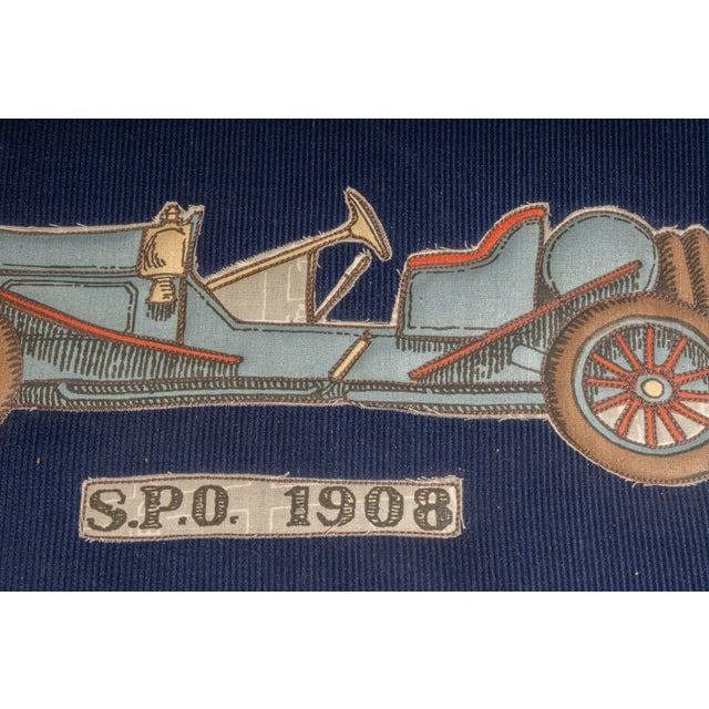 Early 20th Century Framed "S P O" Embroidery For Sale In Chicago - Image 6 of 10