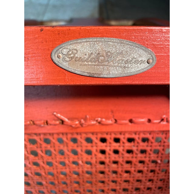 Set of 6 Guild Master Painted Dining Chairs For Sale - Image 4 of 13