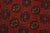 Turkmen Rug 9’9” X 12’7” Red Wool Vintage Tribal Hand-Knotted Oriental Carpet For Sale - Image 4 of 14