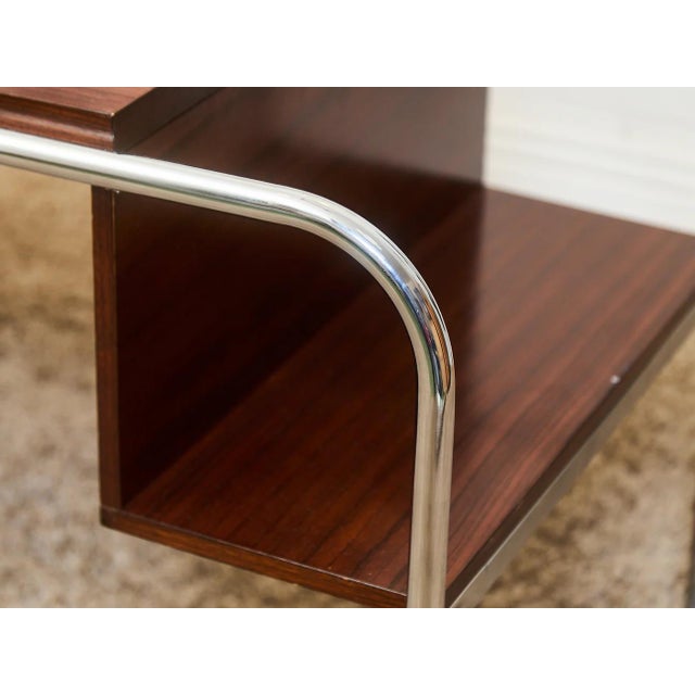 Mid 20th Century Ralph Lauren Tubular Wood Desk For Sale In Los Angeles - Image 6 of 12