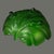 Vintage Forest Green Glass Leaf Shaped Footed Candy Dish For Sale - Image 4 of 6