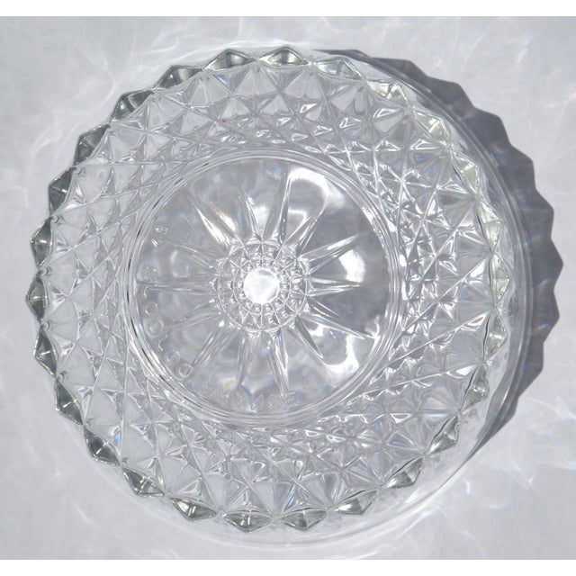 1960s Arcoroc France Crystal Breakfast 7 Bowls & Jelly Jar - 8 Pieces For Sale - Image 10 of 14
