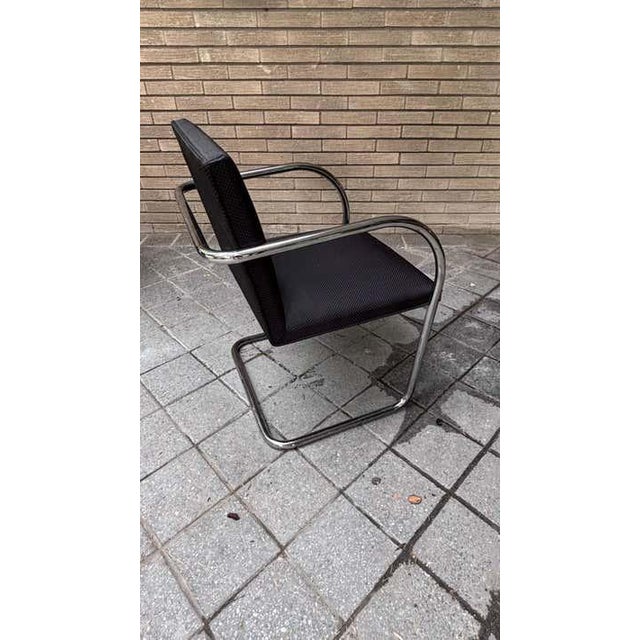Late 20th Century Mies van der Rohe Set of 8 Brno Chairs for Knoll For Sale In Philadelphia - Image 6 of 15
