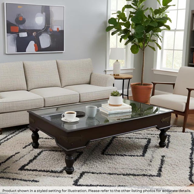 Transform your living space with a piece that tells a story of centuries-old craftsmanship and heritage. This magnificent...