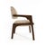 Arches Dining Chair in Chenille and Walnut from Insidherland, in New conditions. Designed from 2000 Labeled by Maker