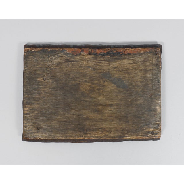 Large Foundrymen Cast Iron Industrial Brutalist Art Plaque by Anna Bisset, 1991 For Sale - Image 6 of 7