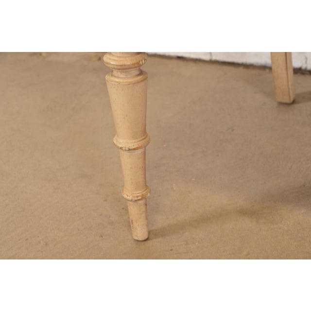 Baker Furniture British Colonial Armchairs, Set of Four For Sale - Image 9 of 13