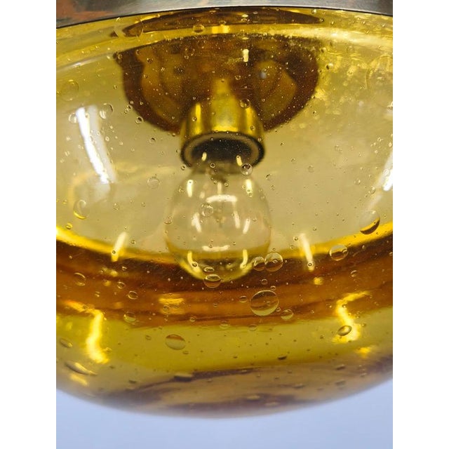 Space Age Ufo Pendant Lamp from Kamenický Šenov, Former Czechoslovakia, 1970s For Sale - Image 9 of 15